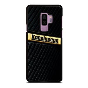 KOENIGSEGG GOLD BLACK CARBON Samsung Galaxy S9 Plus Case Cover