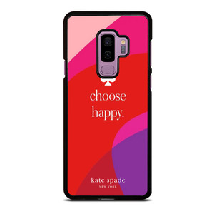 KATE SPADE CHOOSE HAPPY Samsung Galaxy S9 Plus Case Cover KATE SPADE CHOOSE HAPPY Samsung Galaxy S9 Plus Case Cover
