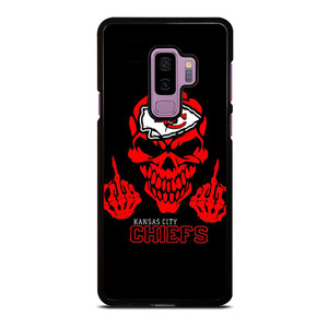 KANSAS CITY CHIEFS SKUL LOGO Samsung Galaxy S9 Plus Case Cover KANSAS CITY CHIEFS SKUL LOGO Samsung Galaxy S9 Plus Case Cover