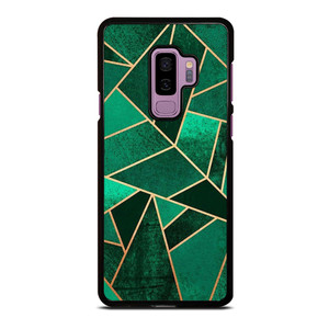 EMERALD AND COPPER GEOMETRIC PATTERN Samsung Galaxy S9 Plus Case Cover EMERALD AND COPPER GEOMETRIC PATTERN Samsung Galaxy S9 Plus Case Cover