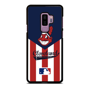 CLEVELAND INDIANS STRIPE LOGO Samsung Galaxy S9 Plus Case Cover CLEVELAND INDIANS STRIPE LOGO Samsung Galaxy S9 Plus Case Cover