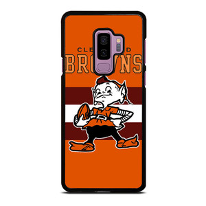 CLEVELAND BROWNS NFL Samsung Galaxy S9 Plus Case Cover CLEVELAND BROWNS NFL Samsung Galaxy S9 Plus Case Cover
