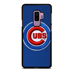 CHICAGO CUBS EMBOIRED LOGO Samsung Galaxy S9 Plus Case Cover CHICAGO CUBS EMBOIRED LOGO Samsung Galaxy S9 Plus Case Cover