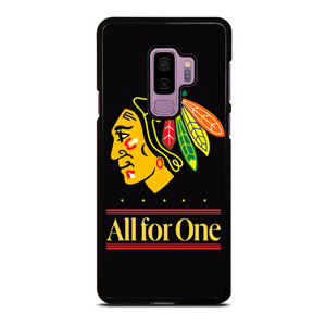 CHICAGO BLACKHAWKS ALL FOR ONE Samsung Galaxy S9 Plus Case Cover