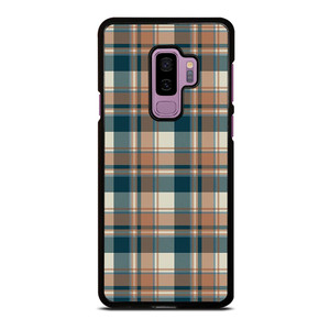 CHECK CLASSIC DARK PLAID FABRIC TEXTURES Samsung Galaxy S9 Plus Case Cover CHECK CLASSIC DARK PLAID FABRIC TEXTURES Samsung Galaxy S9 Plus Case Cover