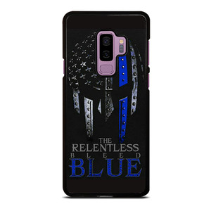 BLUE LINE POLICE WARRIOR SKULL Samsung Galaxy S9 Plus Case Cover BLUE LINE POLICE WARRIOR SKULL Samsung Galaxy S9 Plus Case Cover