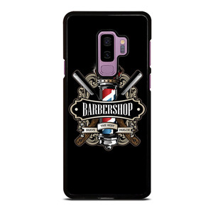 BARBERSHOP POLE HAIR CUT LOGO Samsung Galaxy S9 Plus Case Cover