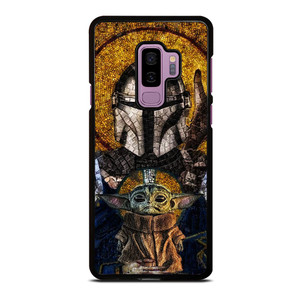 BABY YODA AND THE MANDALORIAN MOSAIC Samsung Galaxy S9 Plus Case Cover