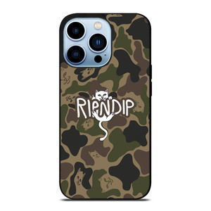 RIPNDIP CAMO PATTERN iPhone 13 Pro Max Case Cover