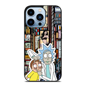 RICK AND MORTY TIMES SQUARE ART iPhone 13 Pro Max Case Cover
