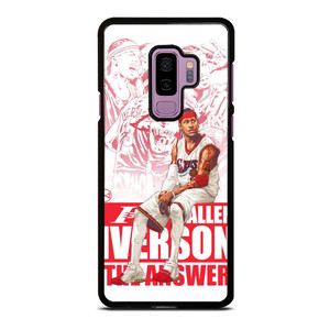 ALLEN IVERSON SIXERS NBA Samsung Galaxy S9 Plus Case Cover ALLEN IVERSON SIXERS NBA Samsung Galaxy S9 Plus Case Cover