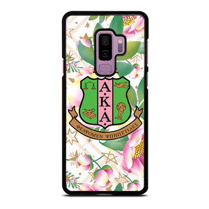 AKA PINK AND GREEN FLOWER LOGO Samsung Galaxy S9 Plus Case Cover