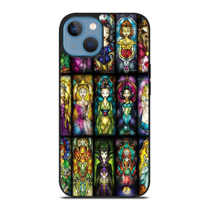 DISNEY PRINCESS STAINED GLASS iPhone 13 Case Cover
