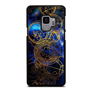 TIME LORD WRITING GOLD BLUE Samsung Galaxy S9 Case Cover TIME LORD WRITING GOLD BLUE Samsung Galaxy S9 Case Cover