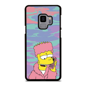 TIE DYE PATTERN BART SIMPSON Samsung Galaxy S9 Case Cover TIE DYE PATTERN BART SIMPSON Samsung Galaxy S9 Case Cover