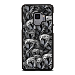 TESLA METAL LOGO COLLAGE Samsung Galaxy S9 Case Cover TESLA METAL LOGO COLLAGE Samsung Galaxy S9 Case Cover