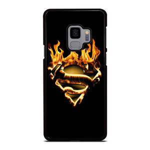 SUPERMAN LOGO FIRE Samsung Galaxy S9 Case Cover SUPERMAN LOGO FIRE Samsung Galaxy S9 Case Cover