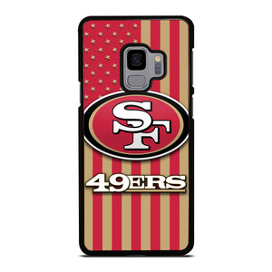 SAN FRANCISCO 49ERS AMERICAN FLAG Samsung Galaxy S9 Case Cover