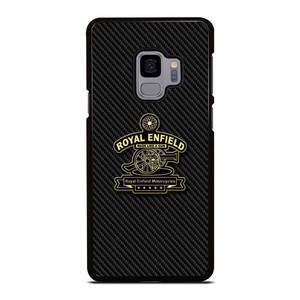 ROYAL ENFIELD VINTAGE LOGO CARBON Samsung Galaxy S9 Case Cover