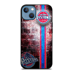 DETROIT PISTONS WALL LOGO iPhone 13 Case Cover DETROIT PISTONS WALL LOGO iPhone 13 Case Cover