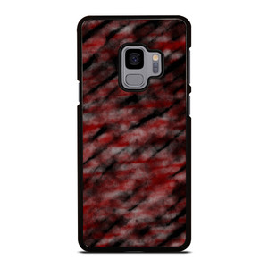 RED BLACK TIE DYE PATTERN Samsung Galaxy S9 Case Cover