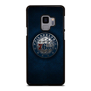 PHILADELPHIA 76ERS METAL LOGO Samsung Galaxy S9 Case Cover PHILADELPHIA 76ERS METAL LOGO Samsung Galaxy S9 Case Cover