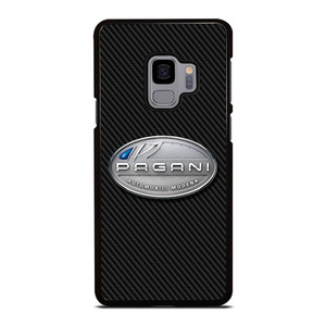 PAGANI AUTOMOBILI CARBON LOGO Samsung Galaxy S9 Case Cover PAGANI AUTOMOBILI CARBON LOGO Samsung Galaxy S9 Case Cover