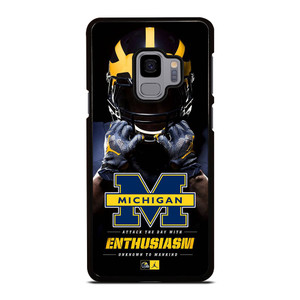 MICHIGAN WOLVERINES Samsung Galaxy S9 Case Cover MICHIGAN WOLVERINES Samsung Galaxy S9 Case Cover