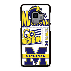 MICHIGAN WOLVERINES STICKER COLLAGE Samsung Galaxy S9 Case Cover MICHIGAN WOLVERINES STICKER COLLAGE Samsung Galaxy S9 Case Cover