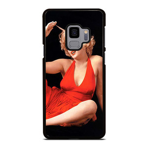 MARILYN MONROE RED DRESS Samsung Galaxy S9 Case Cover