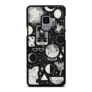 LUNAR PATTERN BLACK WHITE Samsung Galaxy S9 Case Cover