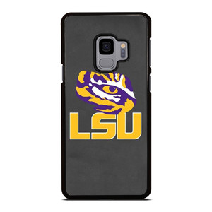 LSU TIGERS LEATHER LOGO Samsung Galaxy S9 Case Cover LSU TIGERS LEATHER LOGO Samsung Galaxy S9 Case Cover