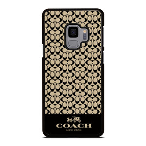 LOGO COACH NEW YORK Samsung Galaxy S9 Case Cover LOGO COACH NEW YORK Samsung Galaxy S9 Case Cover
