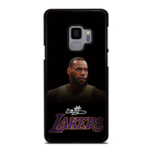 LEBRON JAMES LA LAKERS AUTOGRAPH Samsung Galaxy S9 Case Cover