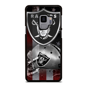 LAS VEGAS RAIDERS HELMET USA FLAG Samsung Galaxy S9 Case Cover