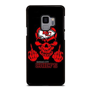 KANSAS CITY CHIEFS SKUL LOGO Samsung Galaxy S9 Case Cover KANSAS CITY CHIEFS SKUL LOGO Samsung Galaxy S9 Case Cover