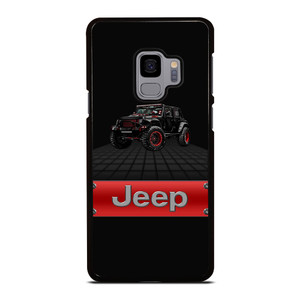 JEEP WRANGLER BLACK LOGO Samsung Galaxy S9 Case Cover