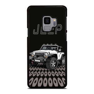 JEEP WHITE CAR Samsung Galaxy S9 Case Cover JEEP WHITE CAR Samsung Galaxy S9 Case Cover