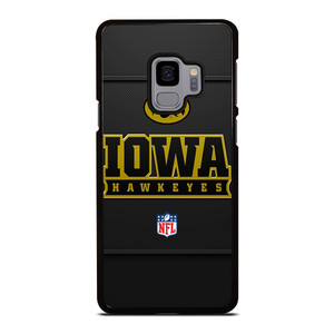 IOWA HAWKEYES CARBON LOGO Samsung Galaxy S9 Case Cover