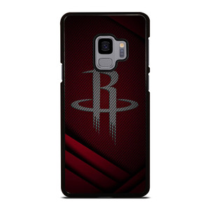 HOUSTON ROCKETS CARBON LOGO Samsung Galaxy S9 Case Cover HOUSTON ROCKETS CARBON LOGO Samsung Galaxy S9 Case Cover