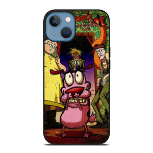 COURAGE THE COWARDLY DOG ART iPhone 13 Case Cover