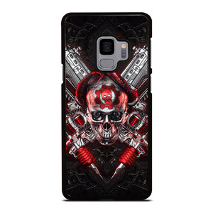 GEARS OF WAR ENGINE SKULL Samsung Galaxy S9 Case Cover GEARS OF WAR ENGINE SKULL Samsung Galaxy S9 Case Cover