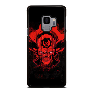 GEARS OF WAR SKULL LOGO Samsung Galaxy S9 Case Cover GEARS OF WAR SKULL LOGO Samsung Galaxy S9 Case Cover