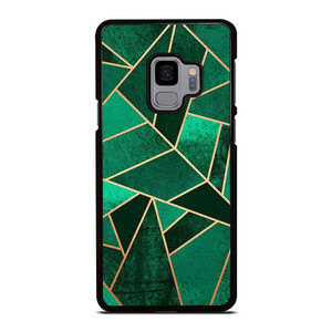 EMERALD AND COPPER GEOMETRIC PATTERN Samsung Galaxy S9 Case Cover EMERALD AND COPPER GEOMETRIC PATTERN Samsung Galaxy S9 Case Cover