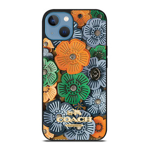 COACH NEW YORK TEA ROSE iPhone 13 Case Cover