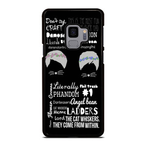 DAN AND PHIL QOTE Samsung Galaxy S9 Case Cover DAN AND PHIL QOTE Samsung Galaxy S9 Case Cover
