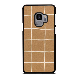 COQUETTE BROWN PATTERN Samsung Galaxy S9 Case Cover COQUETTE BROWN PATTERN Samsung Galaxy S9 Case Cover
