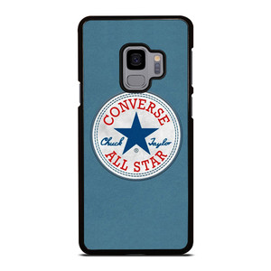 CONVERSE SNEAKERS LOGO BLUE Samsung Galaxy S9 Case Cover CONVERSE SNEAKERS LOGO BLUE Samsung Galaxy S9 Case Cover