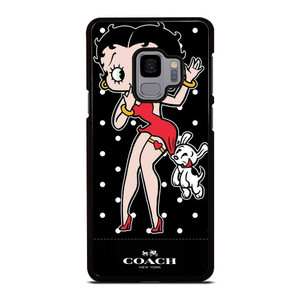 COACH NEW YORK X SEXY BETTY BOOP Samsung Galaxy S9 Case Cover COACH NEW YORK X SEXY BETTY BOOP Samsung Galaxy S9 Case Cover