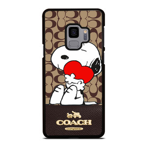 COACH NEW YORK SNOOPY Samsung Galaxy S9 Case Cover COACH NEW YORK SNOOPY Samsung Galaxy S9 Case Cover